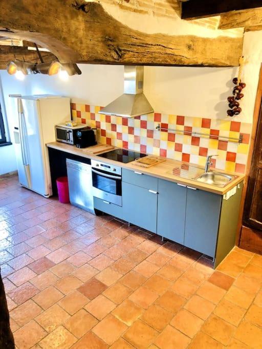 Maison A Colombage Garage Bureau Centre Village Francescas Εξωτερικό φωτογραφία