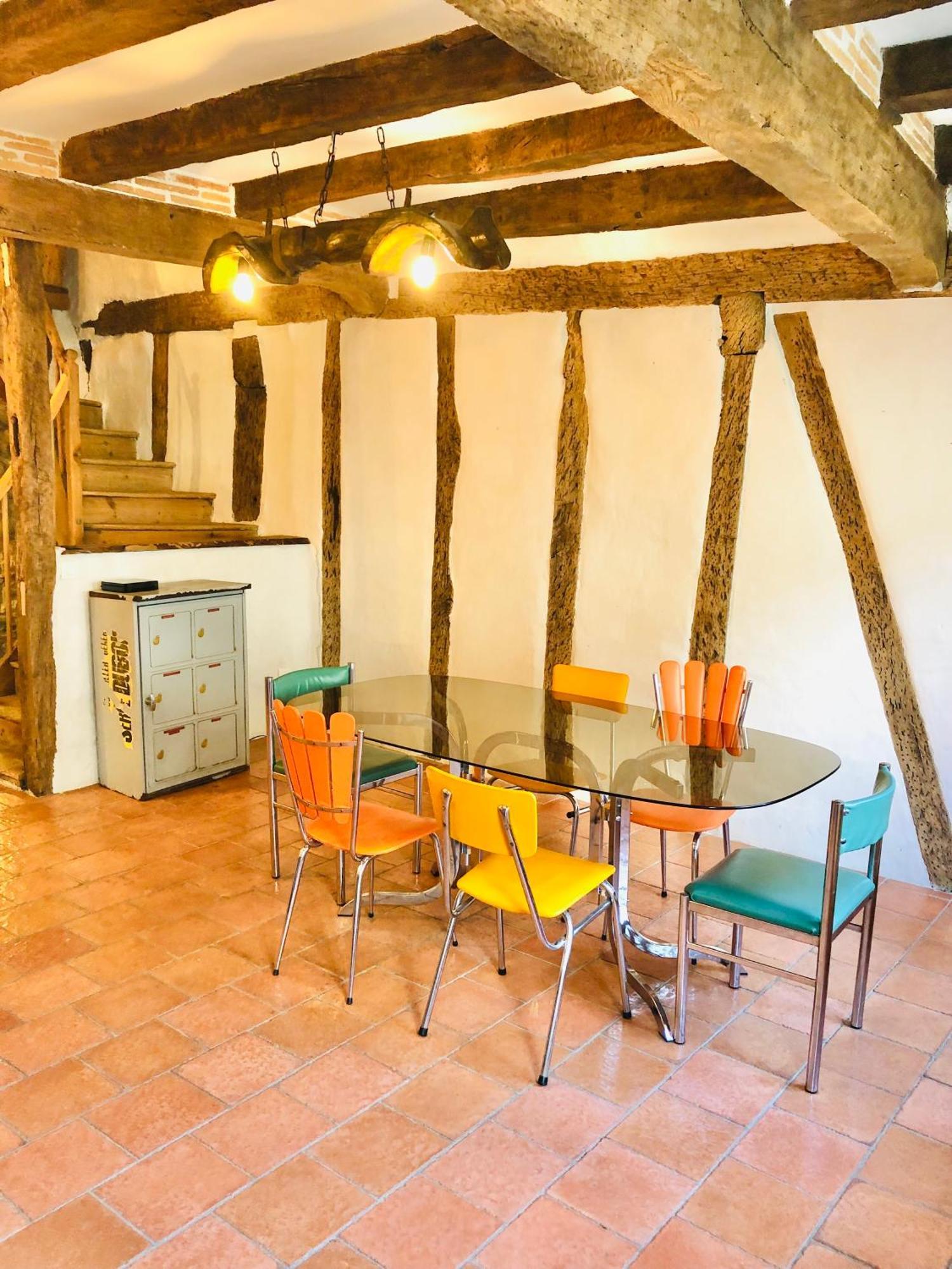 Maison A Colombage Garage Bureau Centre Village Francescas Εξωτερικό φωτογραφία